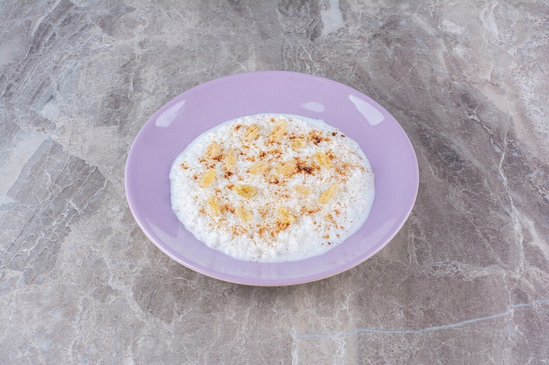 Almond Milk Rice Pudding