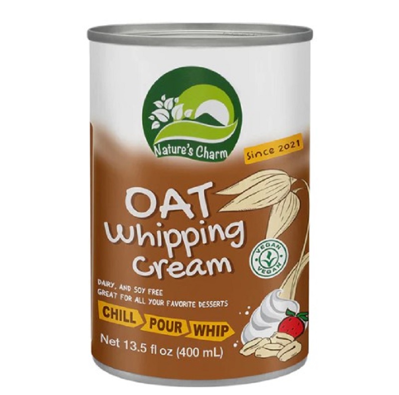 Oat Whipped Cream in the Market